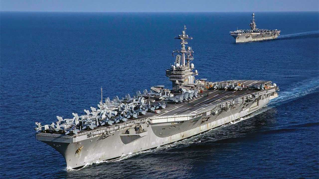 Foto - ABD'nin uçak gemileri şu anda nerede? Yerleri bile değişen politikayı ortaya koydu