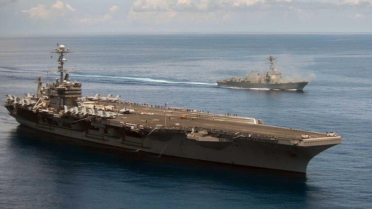 Foto - ABD'nin uçak gemileri şu anda nerede? Yerleri bile değişen politikayı ortaya koydu