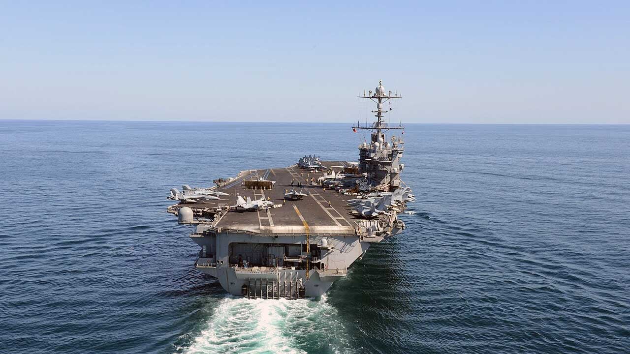 Foto - ABD'nin uçak gemileri şu anda nerede? Yerleri bile değişen politikayı ortaya koydu