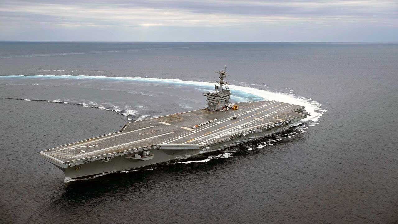 Foto - ABD'nin uçak gemileri şu anda nerede? Yerleri bile değişen politikayı ortaya koydu