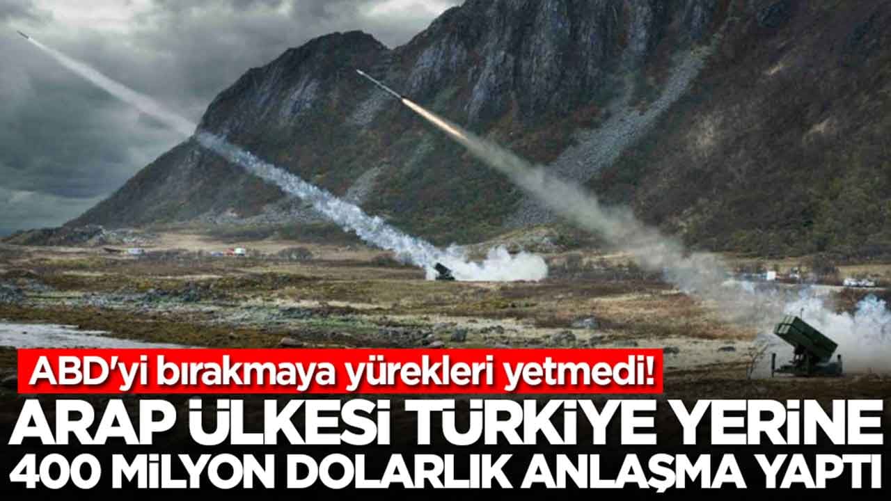 ABD'yi bırakmaya yürekleri yetmedi: Arap ülkesi, Türkiye yerine 400 milyon dolarlık anlaşma yaptı