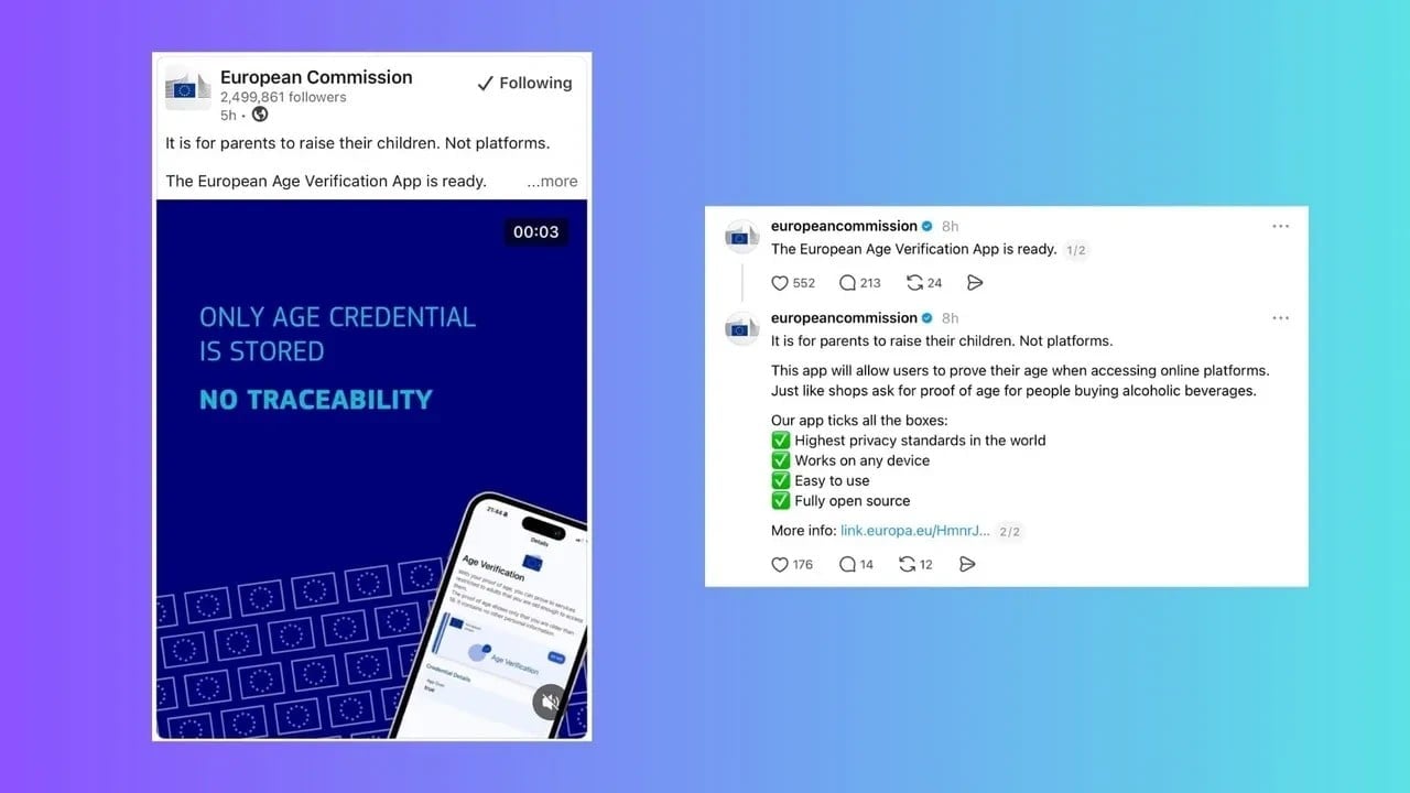 Foto - AB’nin internette yeni yaş doğrulama uygulaması çöktü 2 dakikada hacklendi