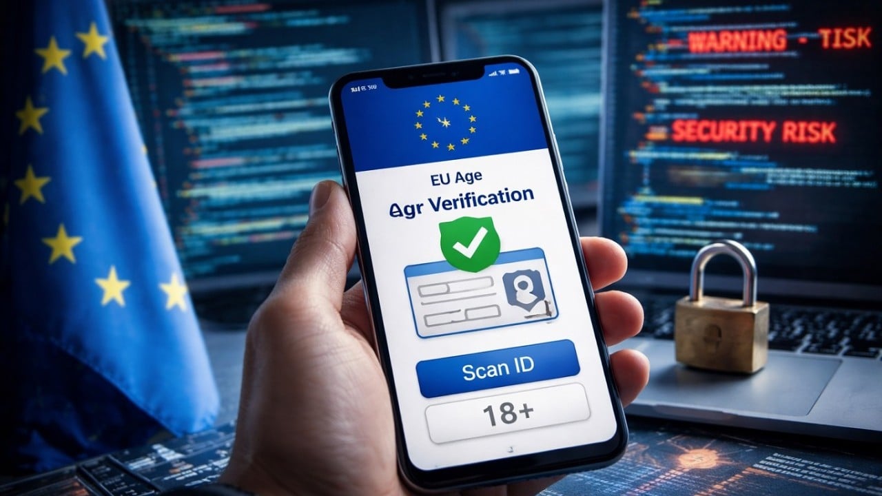 Foto - AB’nin internette yeni yaş doğrulama uygulaması çöktü 2 dakikada hacklendi