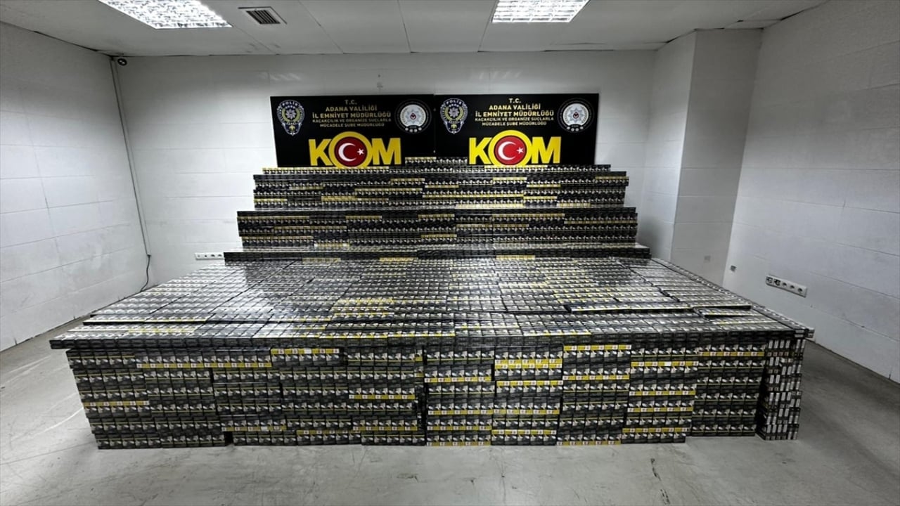 Foto - Adana’da 50 bin paket sigarayla yakalandı! Emniyet’teki ifadesi "Vay pişkin vay" dedirtti