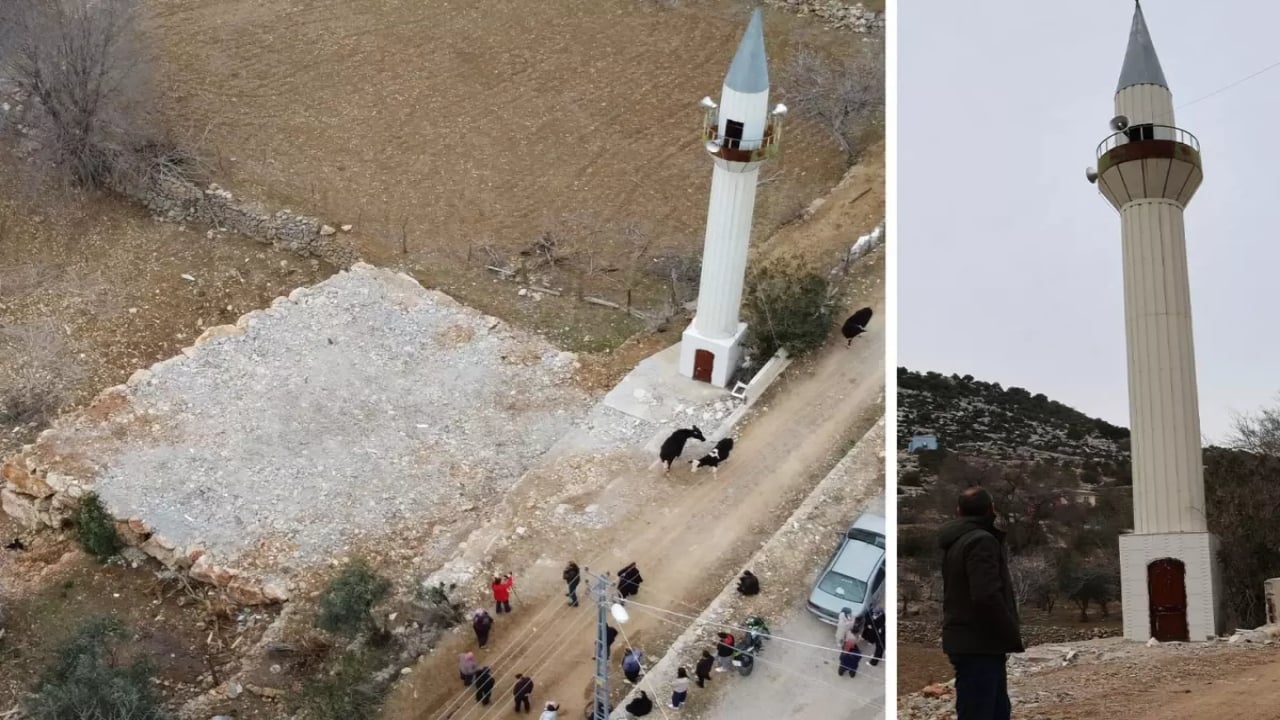 Adana’da fıkra gibi olay! Cemaat de imam da minare de var ancak cami yok