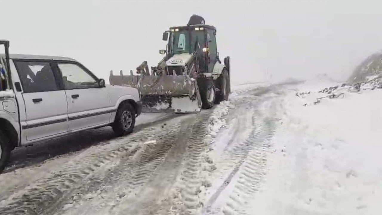 Foto - Adana'da kar yağışı başladı