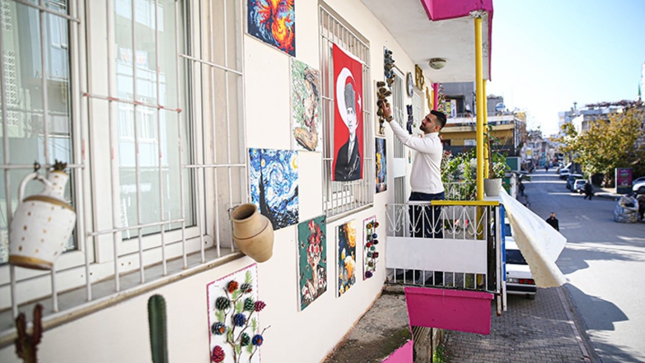 Foto - Adana'nın süslü evi şehrin ilgi odağı oldu