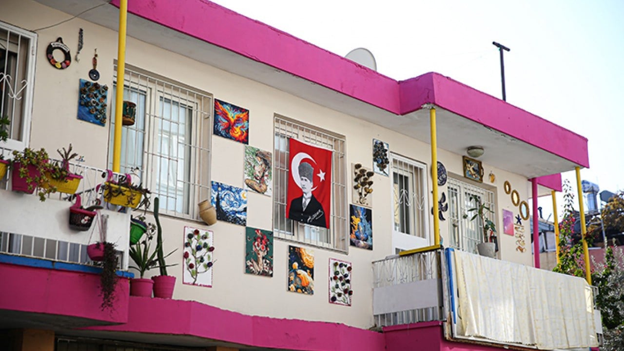 Foto - Adana'nın süslü evi şehrin ilgi odağı oldu