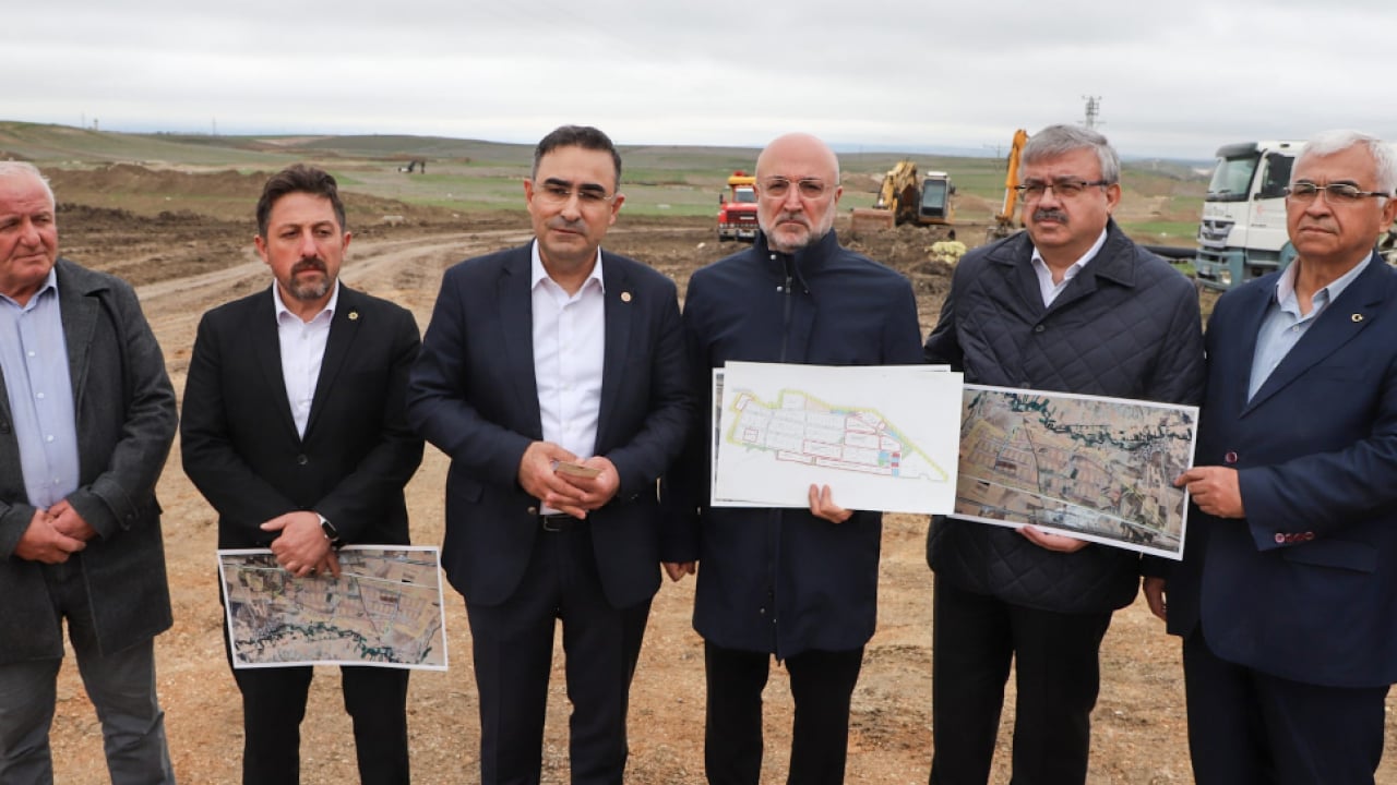 Foto - Afyonkarahisar'da dev yatırım: Türkiye'nin ilk 'Yeşil OSB'si' Sinanpaşa'da yükseliyor