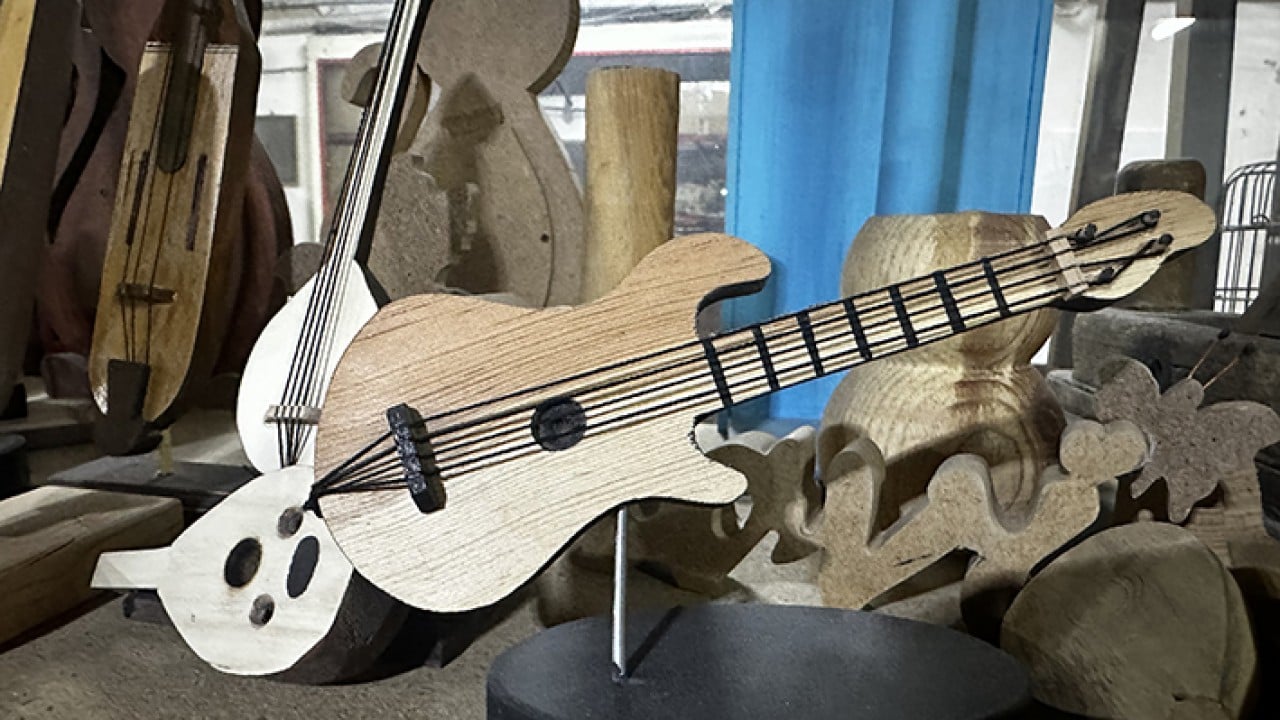 Foto - Ahşap atıklar maharetli ellerde sanata dönüşüyor