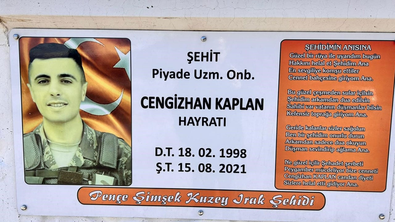 Foto - Aile "tehdit edildik" dedi! Şehidin anısına büyük saygısızlık