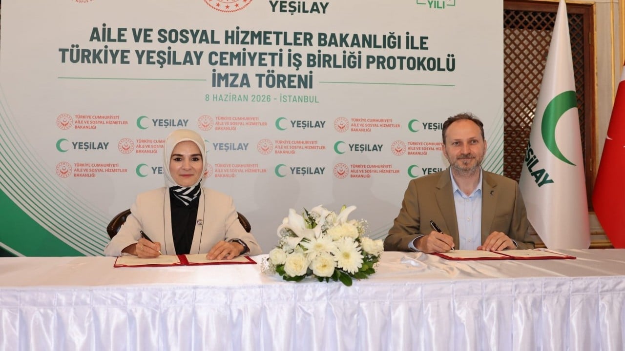 Foto - Aile ve Sosyal Hizmetler Bakanlığı ile Yeşilay'dan bağımlılıkla mücadelede iş birliği 