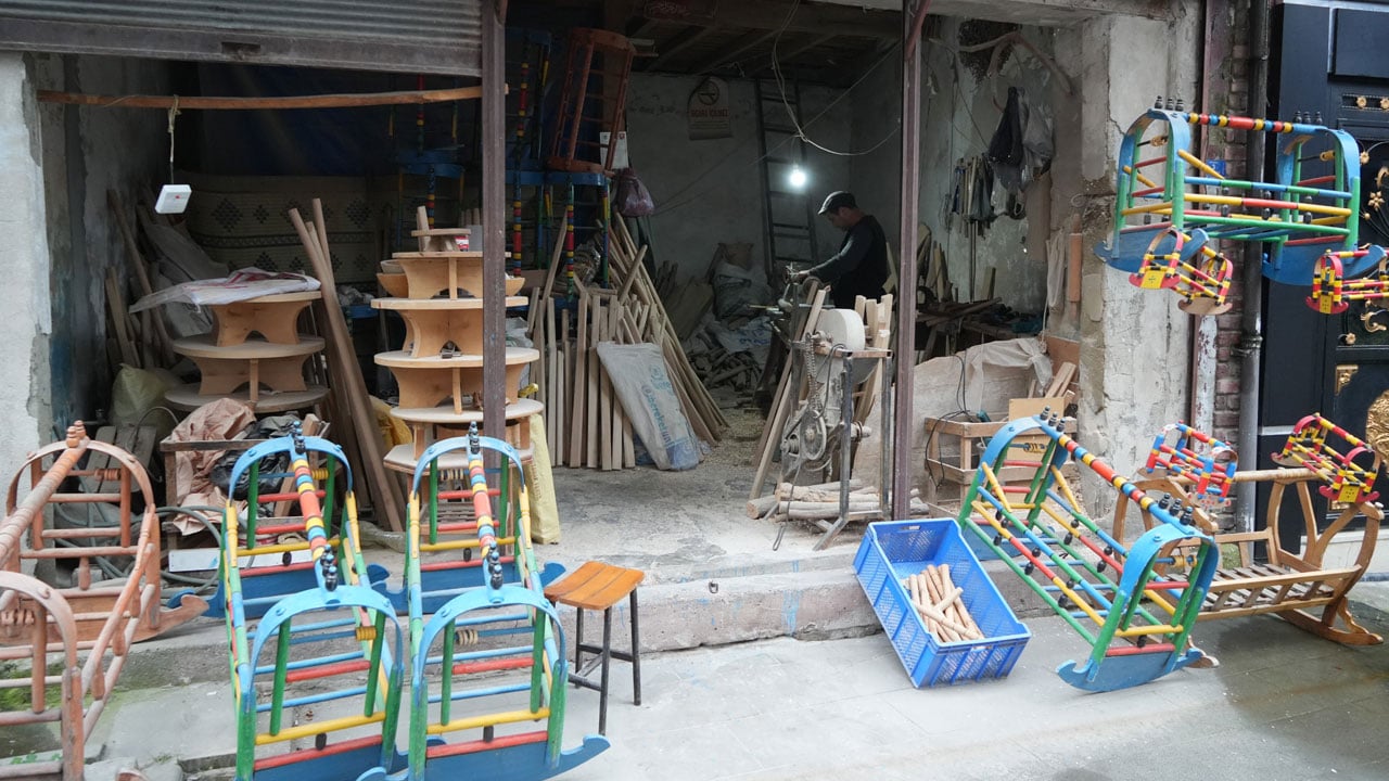 Foto - Aileler çareyi el emeğinde buldu! Çocuğu uyumayan aileler akın ediyor