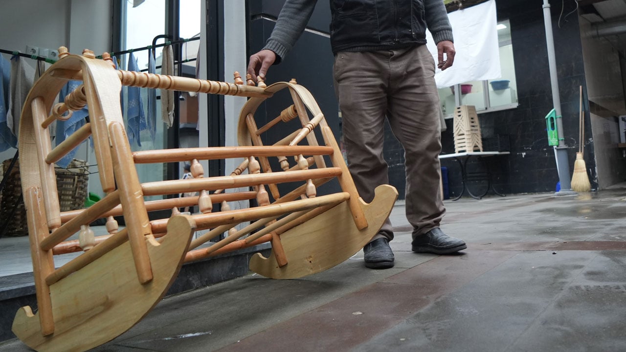 Foto - Aileler çareyi el emeğinde buldu! Çocuğu uyumayan aileler akın ediyor