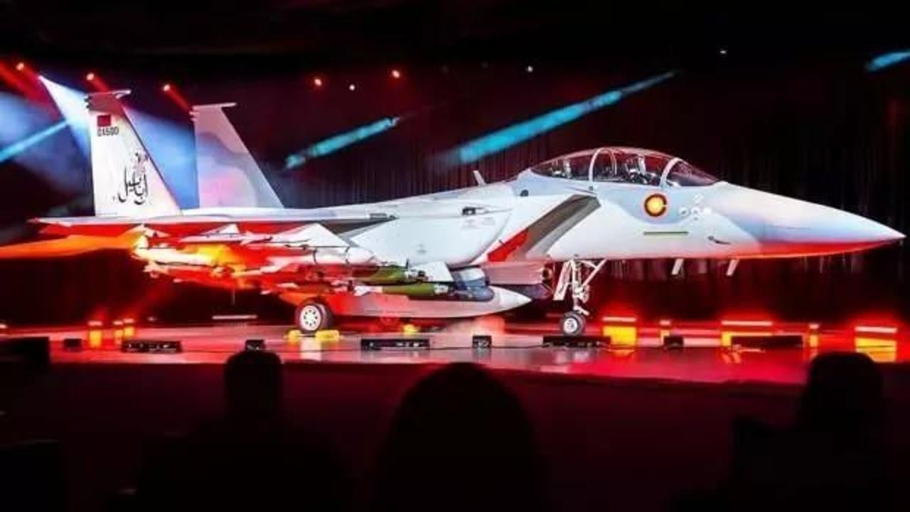 Foto - Ajanslar son dakika koduyla servis ediyor! Katar F-15’leri, İran uçaklarını hedefe iki dakika kala keklik gibi avladı