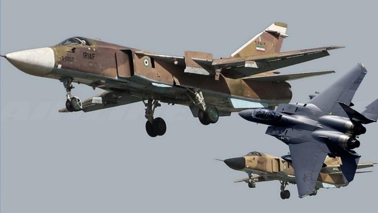 Foto - Ajanslar son dakika koduyla servis ediyor! Katar F-15’leri, İran uçaklarını hedefe iki dakika kala keklik gibi avladı