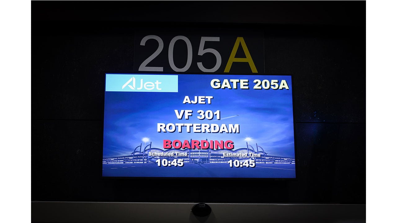 AJet’in İstanbul – Rotterdam seferleri başladı