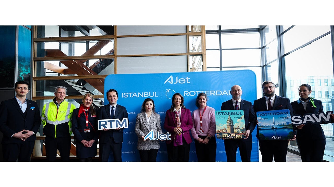 Foto - AJet’in İstanbul – Rotterdam seferleri başladı