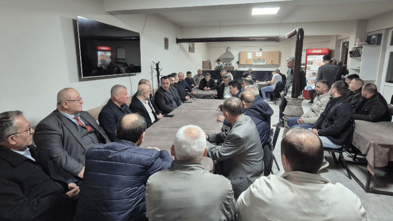 Foto - AK Parti Afyonkarahisar heyeti, Kayıhan'da sahur programında buluştu...