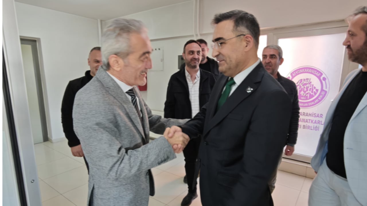 Foto - AK Parti Afyonkarahisar Milletvekili Dr. Hasan Arslan’dan Esnaf Odaları Ziyaretleri 