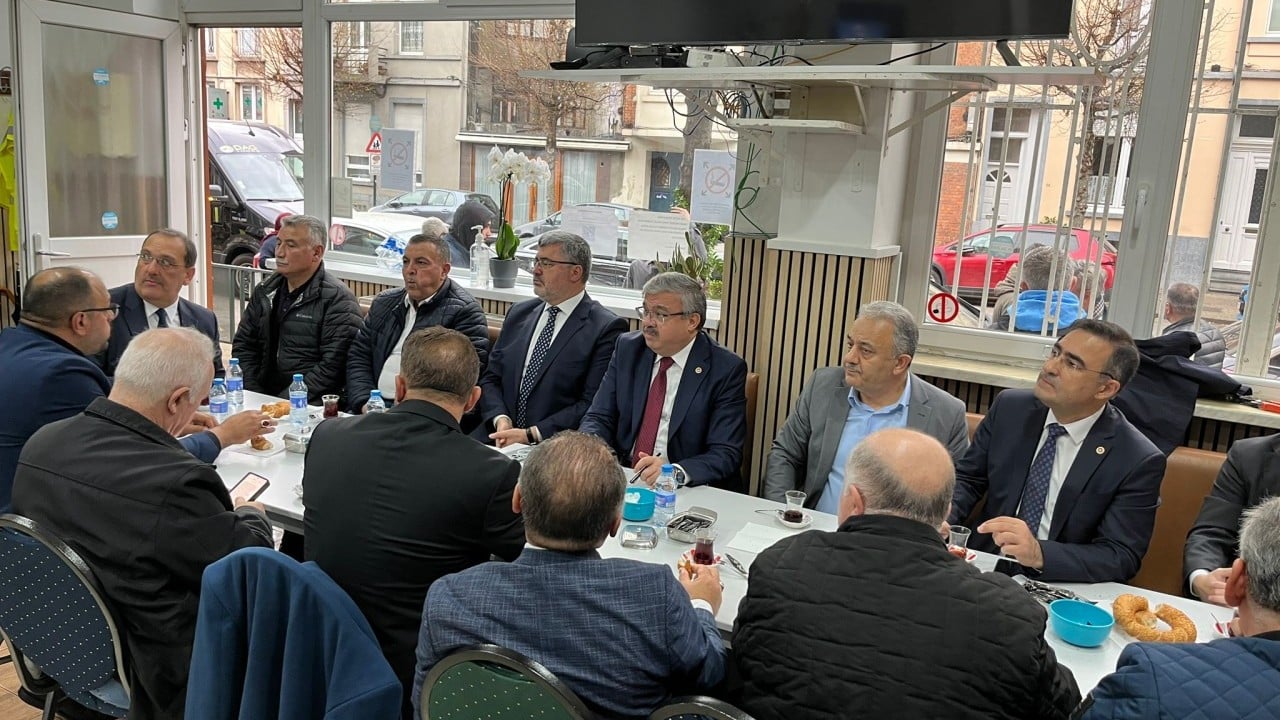 Foto - AK Parti Afyonkarahisar Milletvekilleri Belçika’da geniş kapsamlı temaslarda bulundu