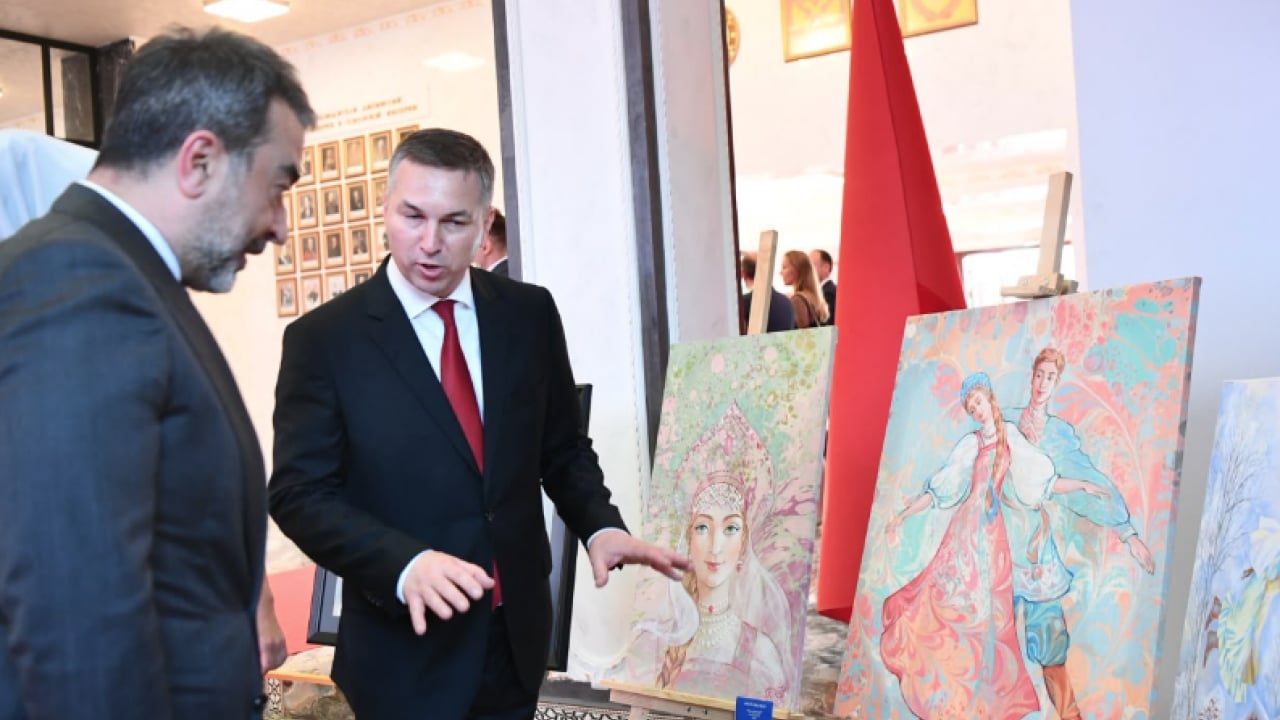 Foto - AK Parti Ankara İl Başkanı Hakan Han Özcan, Rusya günü resepsiyonuna katıldı