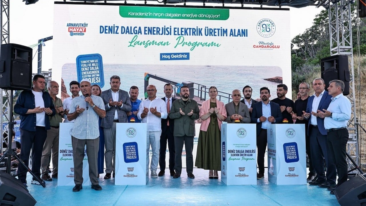 Foto - AK Partili belediyeden Türkiye’de bir ilk Hırçın dalgalar enerjiye dönüştü