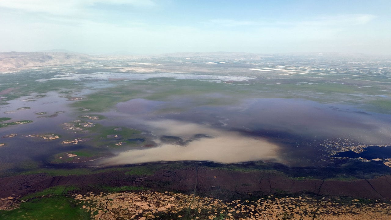 Foto - Akşehir Gölü’nde umut veren görüntü! Tam 8 yıl sonra su tutmaya başladı