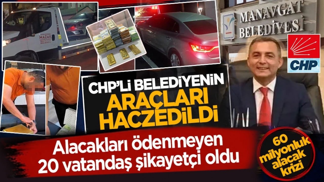 CHP’li belediyede her yol var: Baklava kutusu sonrası şimdi de haciz! 60 milyonluk alacak krizi