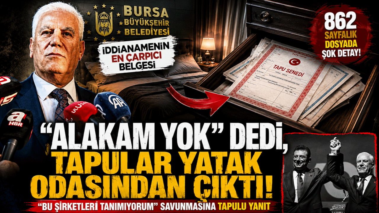 "Alakam yok" dedi, tapular yatak odasından çıktı! "Bu şirketleri tanımıyorum" savunmasına tapulu yanıt