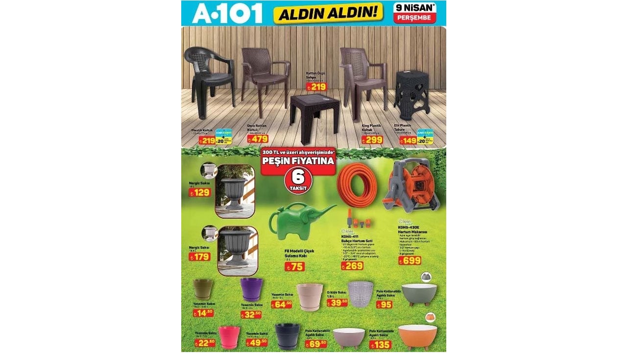 Foto - Aldın Aldın afişinde bu hafta neler var neler! A101’de 9 Nisan 2026 Perşembe günü indirim rüzgarı