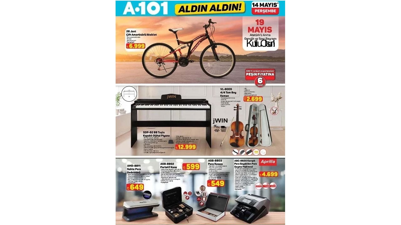 Foto - Aldın Aldın kataloğunda bu hafta neler var? A101’de 14 Mayıs 2026 fırsat rüzgarı belli oldu