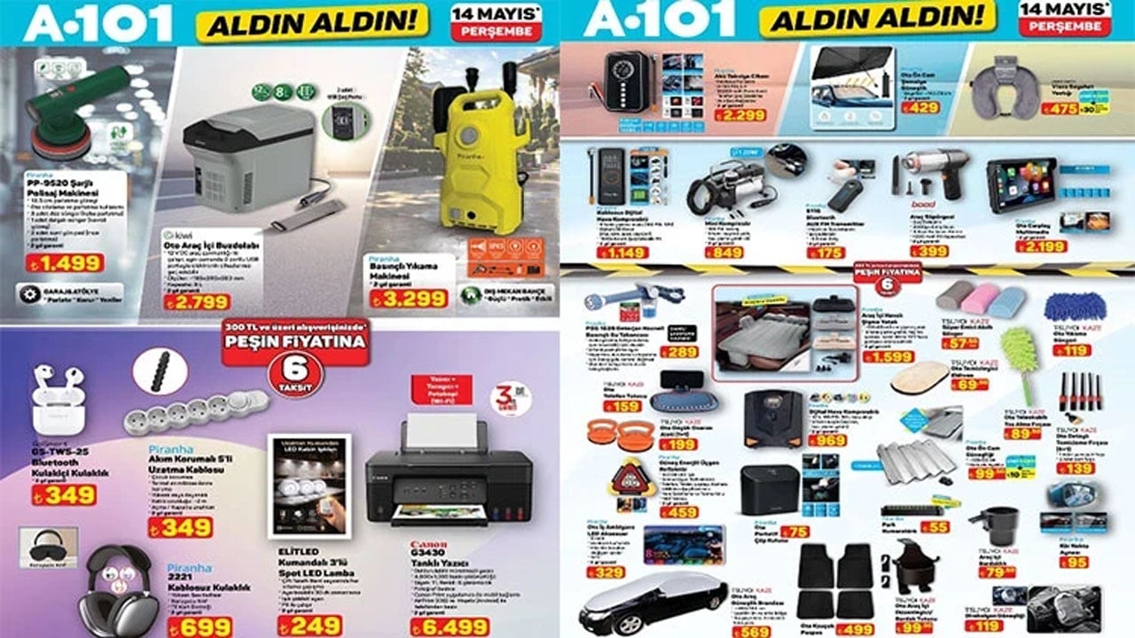 Foto - Aldın Aldın kataloğunda bu hafta neler var? A101’de 14 Mayıs 2026 fırsat rüzgarı belli oldu