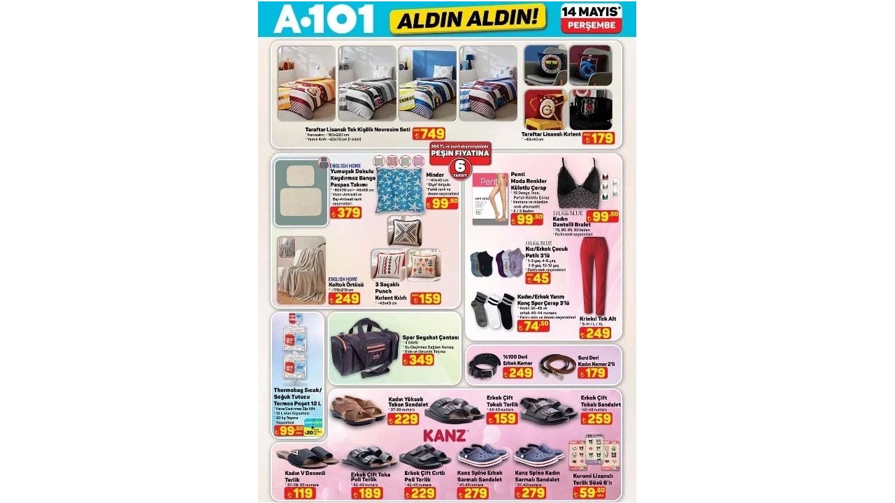 Foto - Aldın Aldın kataloğunda bu hafta neler var? A101’de 14 Mayıs 2026 fırsat rüzgarı belli oldu