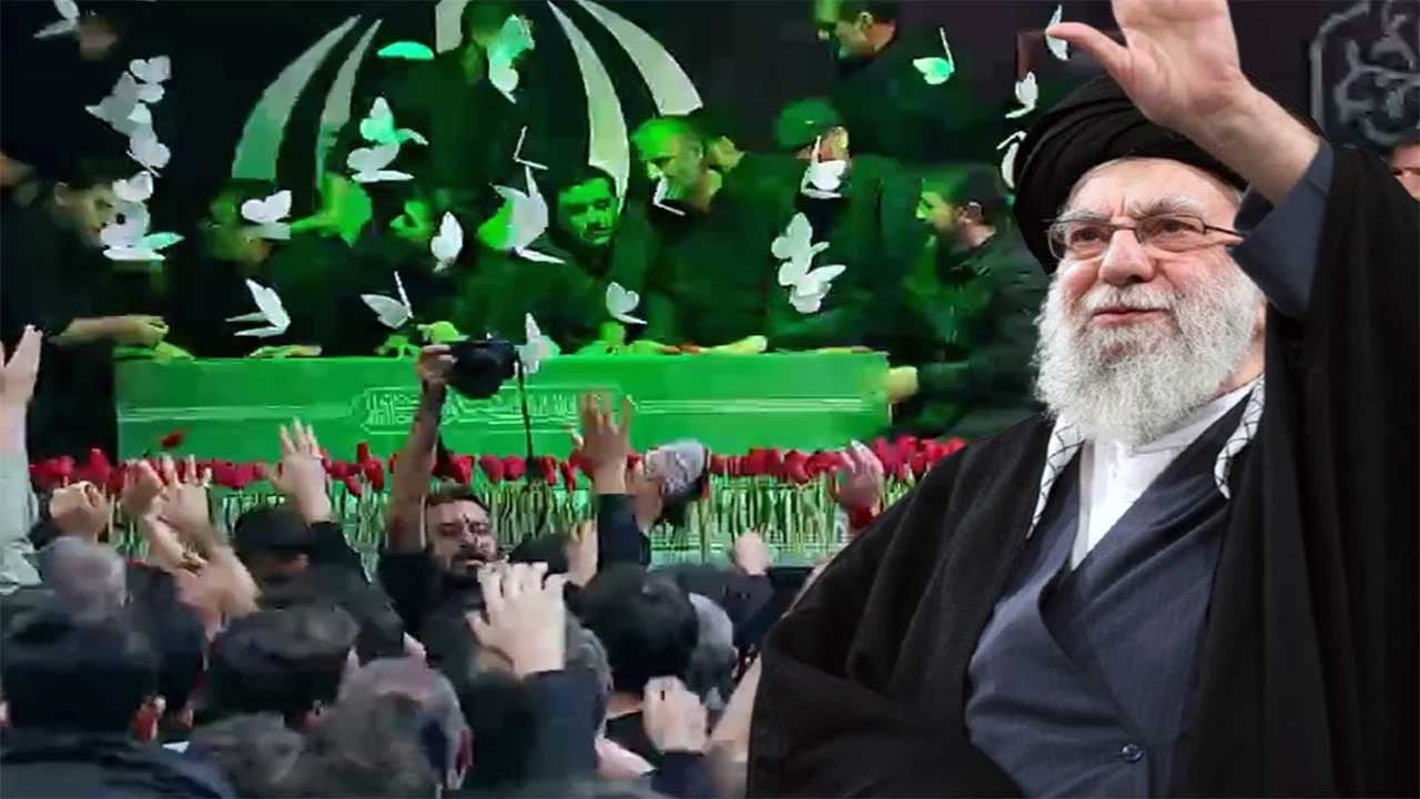 Foto - Ali Hamaney'in cenazesi yas salonunda! Binlerce kişi akın etti
