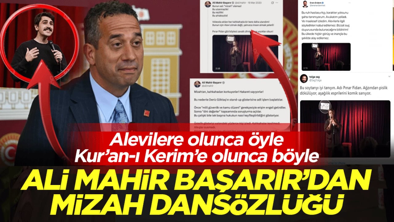 Ali Mahir Başarır’dan mizah dansözlüğü: Alevilere olunca öyle Kur’an-ı Kerim’e olunca böyle