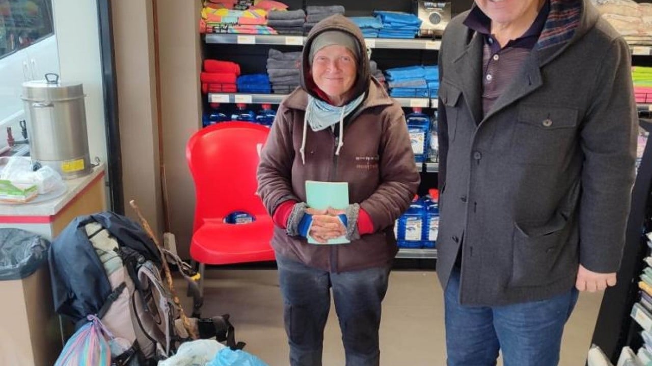 Alman Rahibeden Gazze için Kudüs yürüyüşü