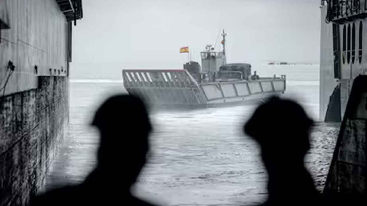 Foto - Almanlar duyurdu: ABD yerine 1500 Türk askeri bölgeye gemilerle geldi ama limana yanaşamadı