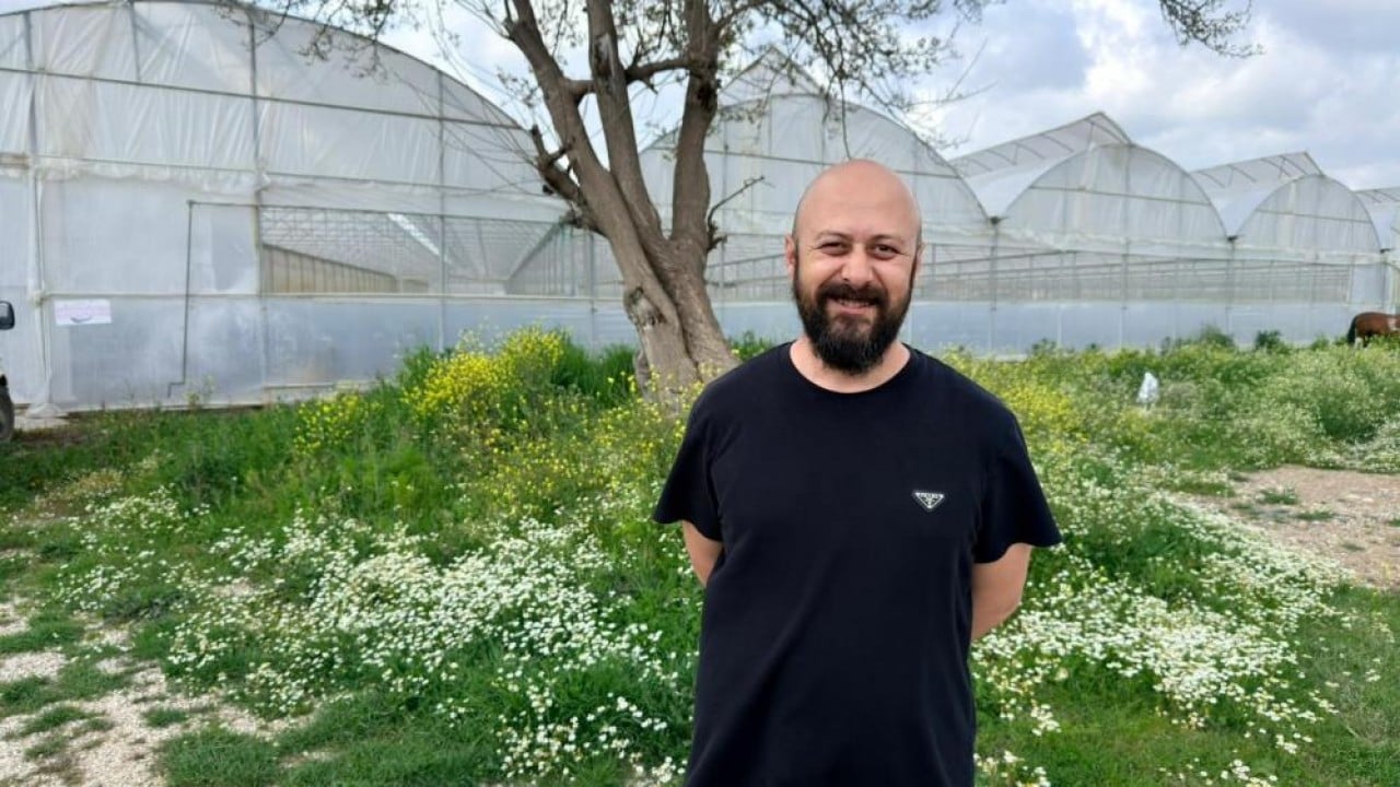 Foto - Almanya'da eğitim aldı topraksız 100 ton üretti