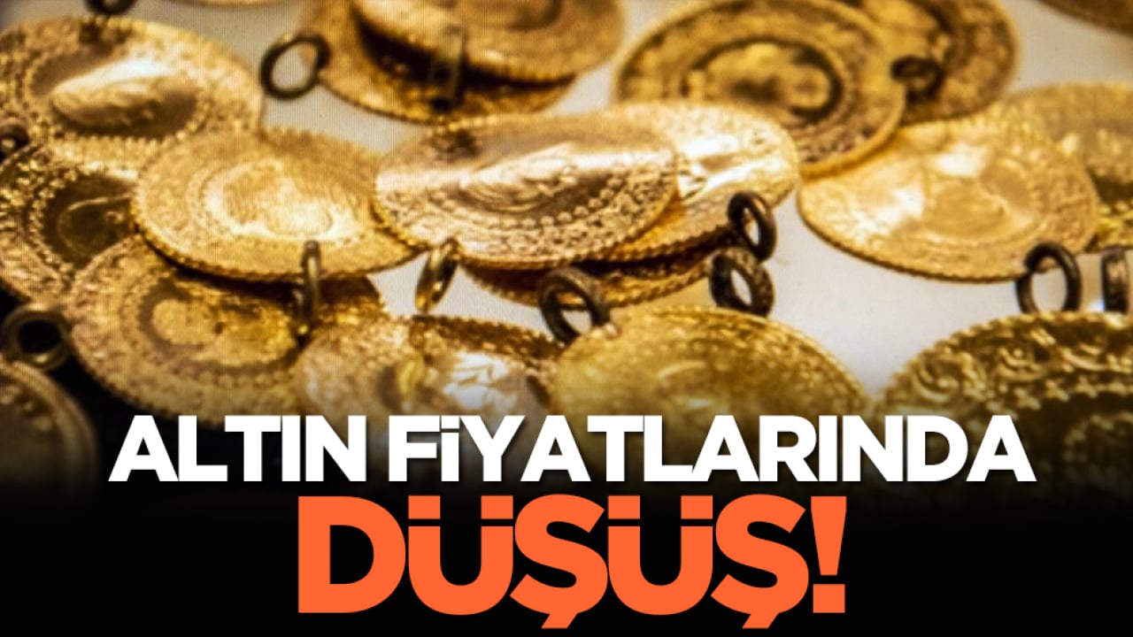 Altın fiyatlarında düşüş!