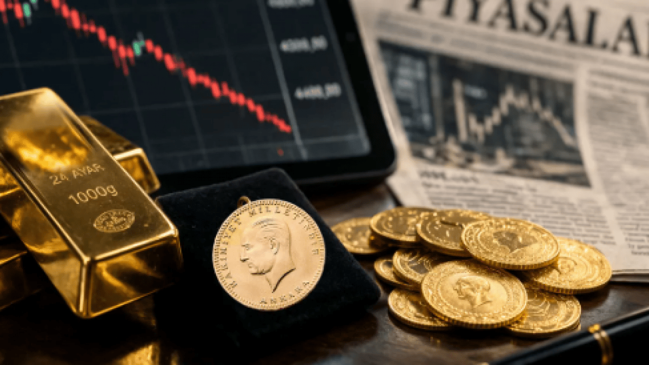 Foto - Altın küresel kıskaca girdi: Enflasyon ve faiz endişesi fiyatları aşağı çekiyor!