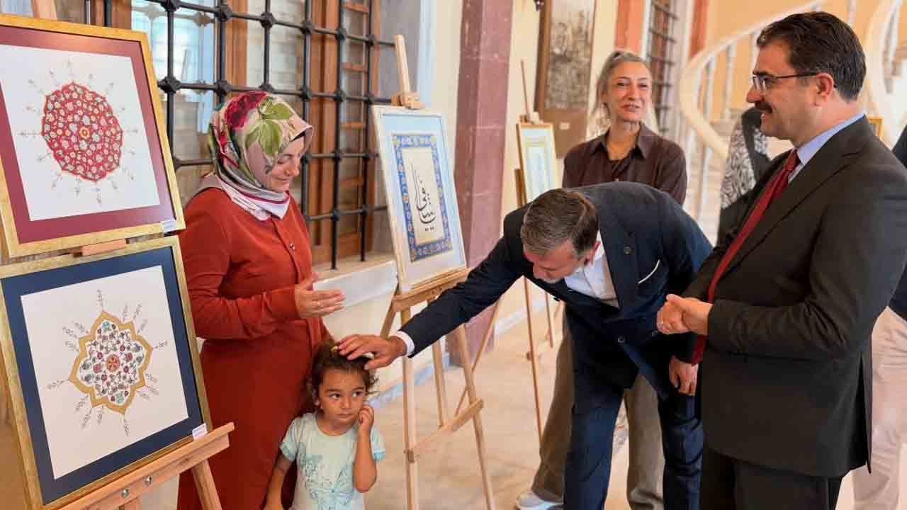 Foto - Altın motifler görücüde: Tezhip sanatı hayran bıraktı