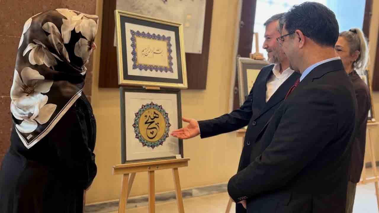 Foto - Altın motifler görücüde: Tezhip sanatı hayran bıraktı
