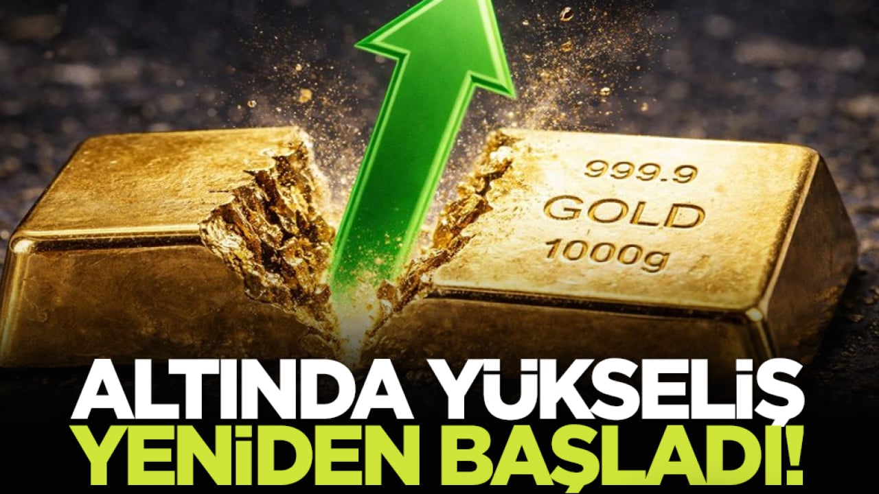 Altında yükseliş yeniden başladı!