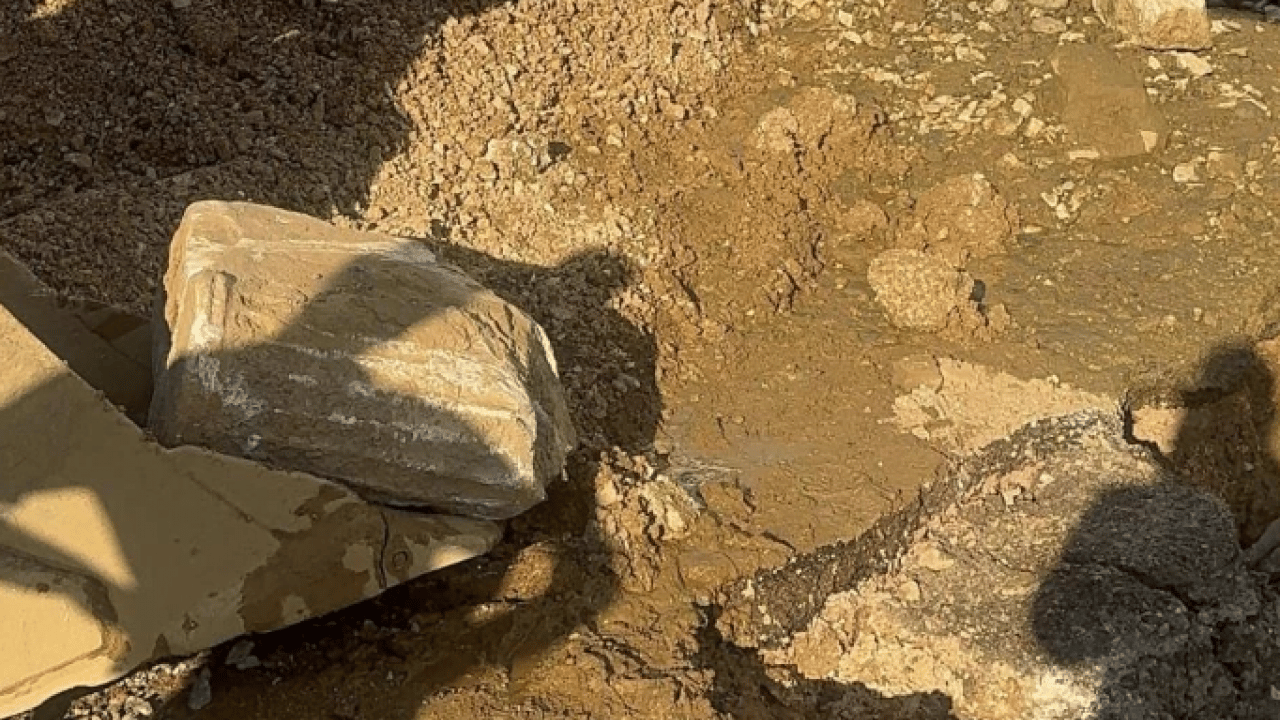 Foto - Altyapı çalışmalarında ortaya çıktı! Kentin altında dikkat çeken keşif