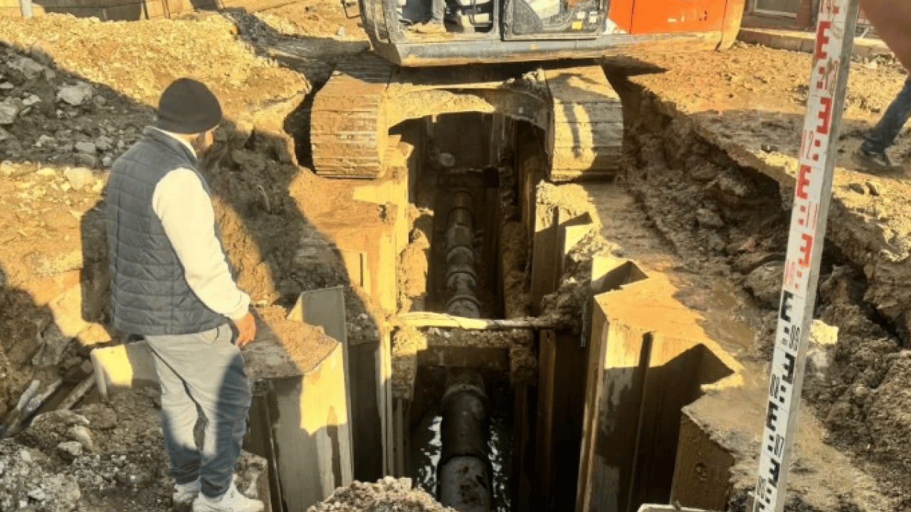 Altyapı çalışmalarında ortaya çıktı! Kentin altında dikkat çeken keşif