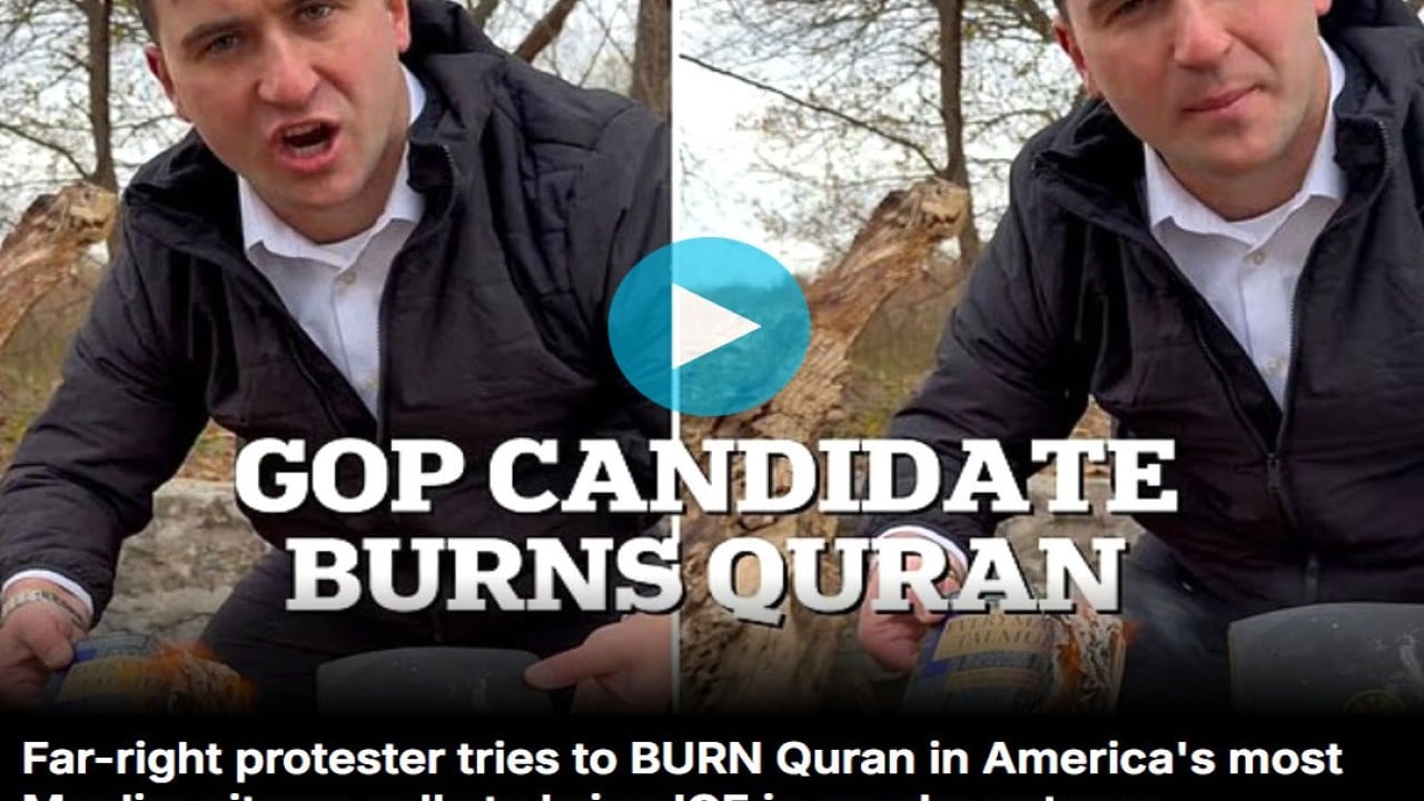 Foto - Amerika’da büyük skandal: İslamı aşağıladı Kur’an-ı Kerim yaktı