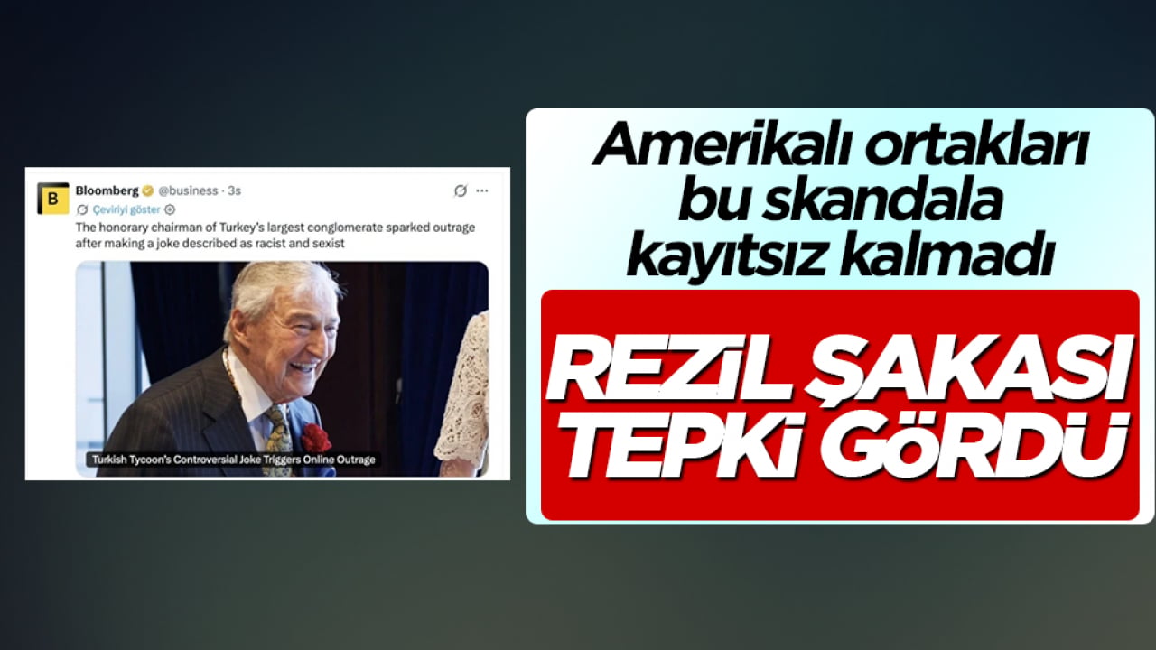 Amerikalı ortakları bu skandala kayıtsız kalmadı! Rahmi Koç'un Irkçı ve seksist rezil şakası dünya gündeminde