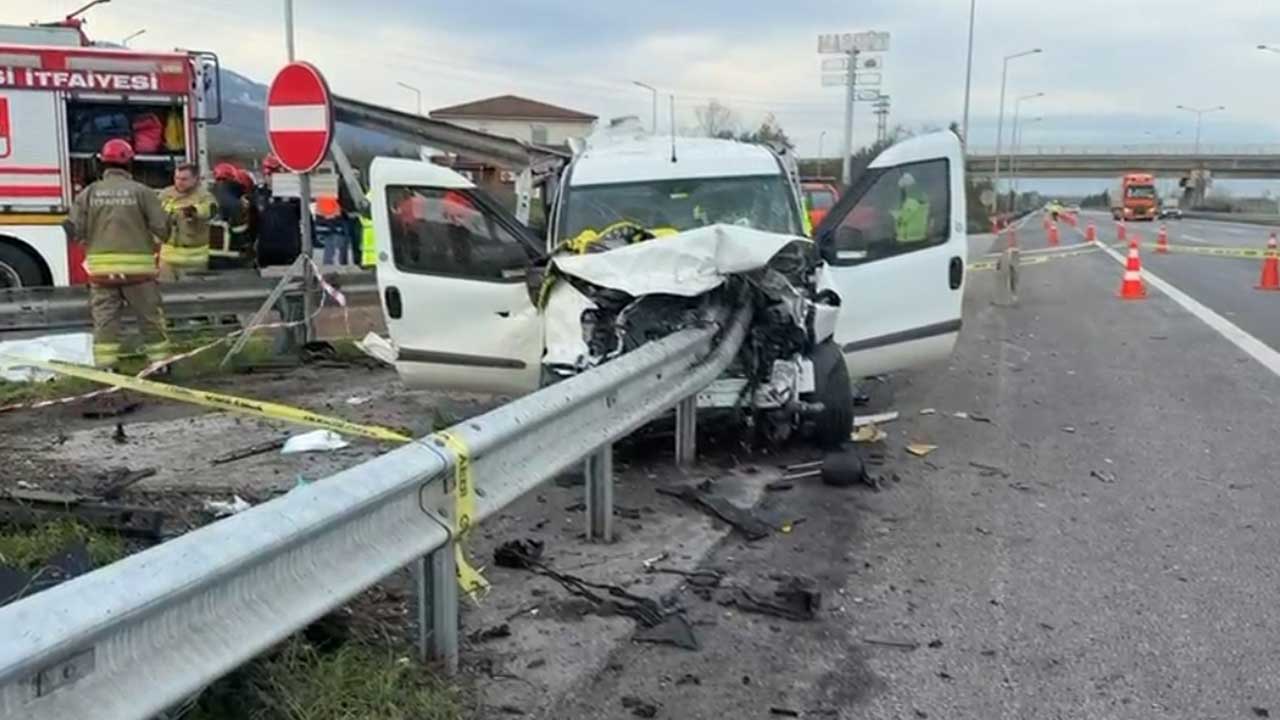 Foto - Anadolu Otoyolu'nda korkunç kaza! Ölüler var