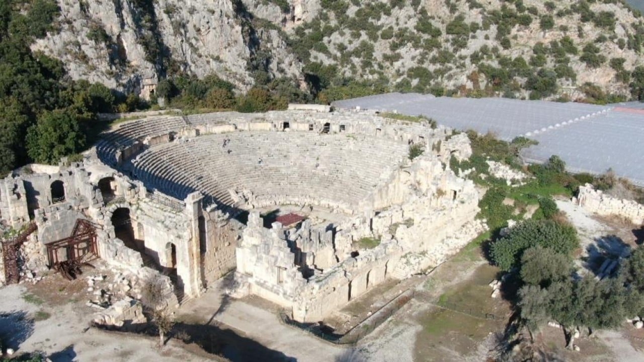 Foto - Anadolu'nun Pompei'si Myra Geçmiş günümüze taşınacak